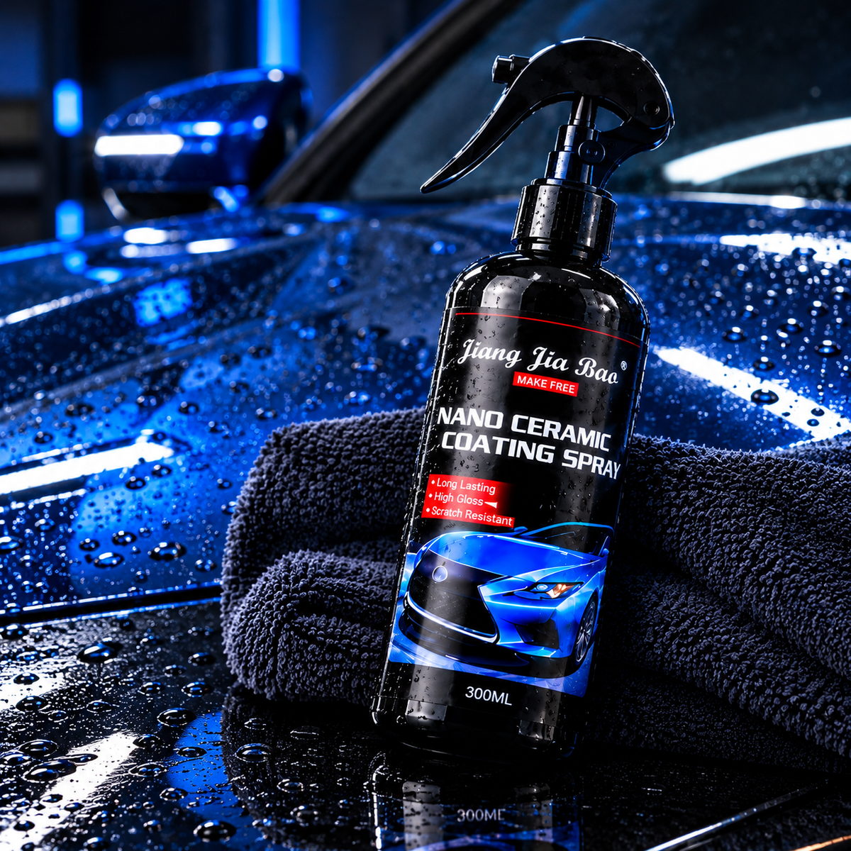 ApexGlow™ Nano-Crystal Paint Gloss Polish